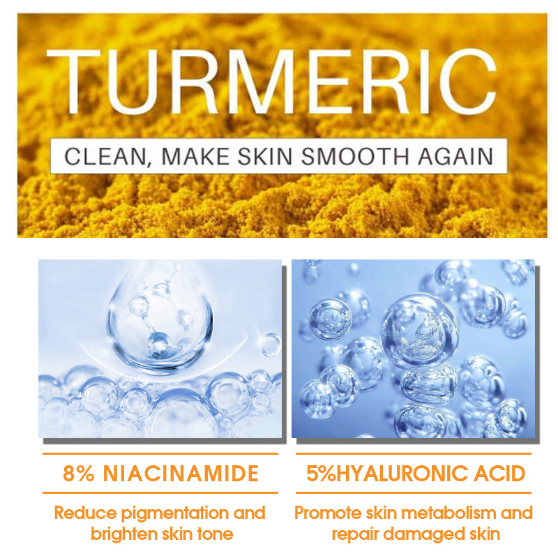 AFCARE Turmeric Whitening Body Cream Niacinamide Hyaluronic Acid Moisturizing Lightening Body Lotion Smooth Skin Care
