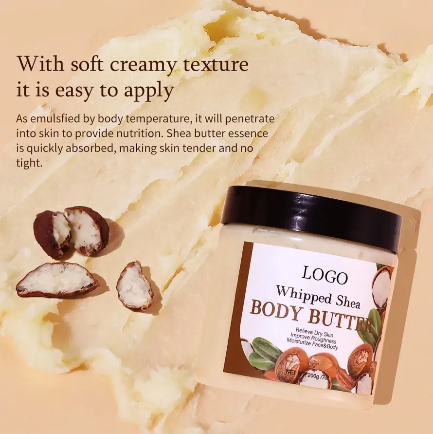 Ditong High Quality Organic Shea Butter Dry Skin Nourishing Moisturizing Body Lotion