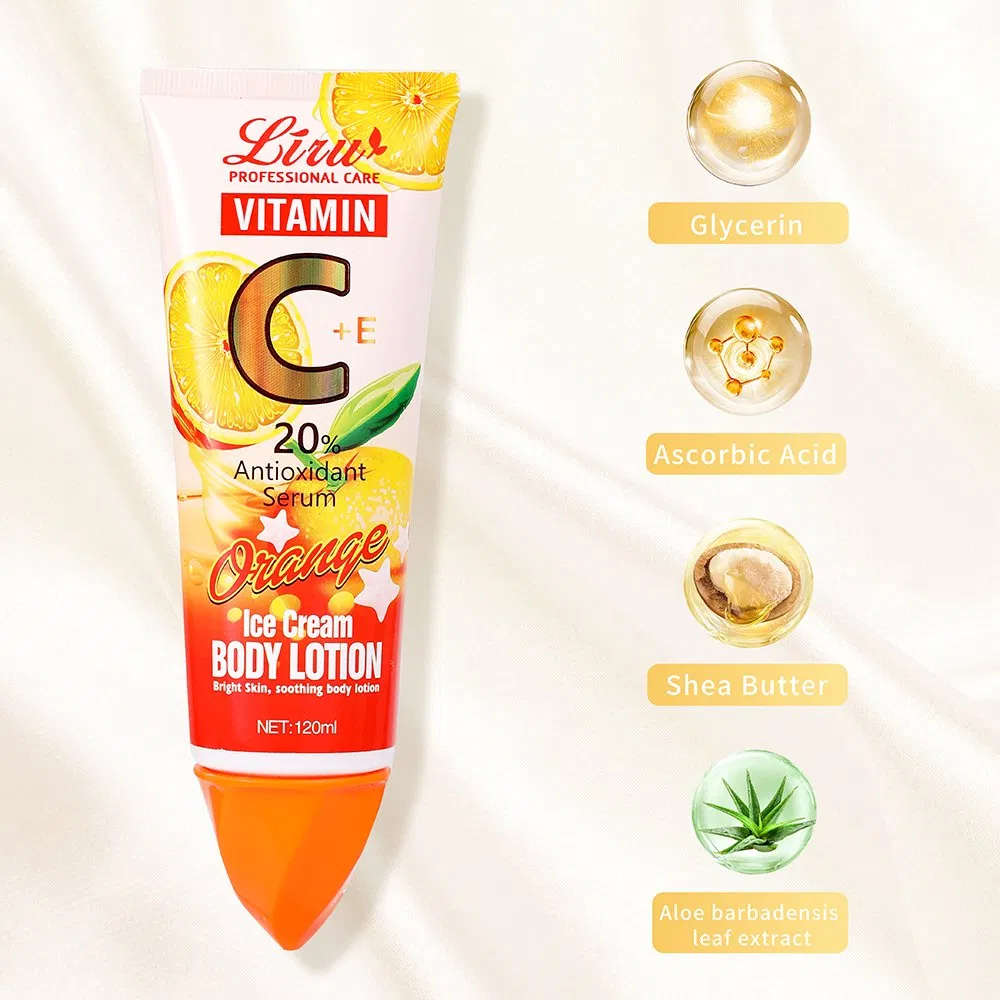 Private Label Body Skincare Fragrance Brightening Moisturizing Whitening Pure Natural Vitamin C Lotion
