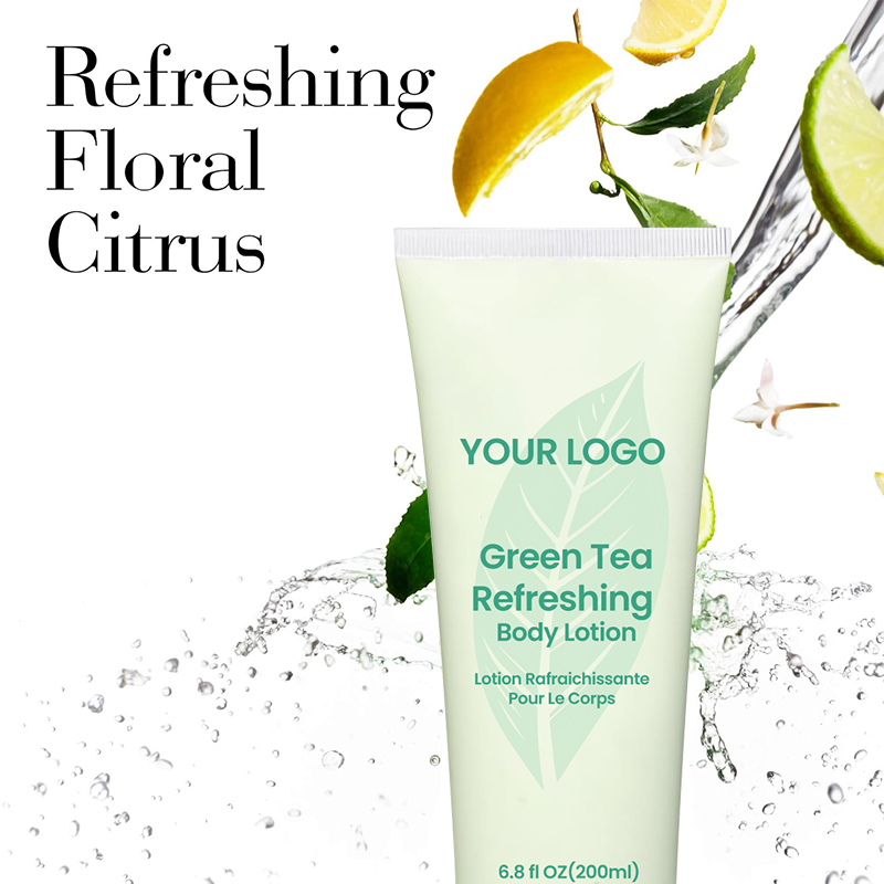 OEM ODM Wholesale Brightening Moisturizer Green Tea Body Lotion Centella Glycerin Women's Skin Care Whitening