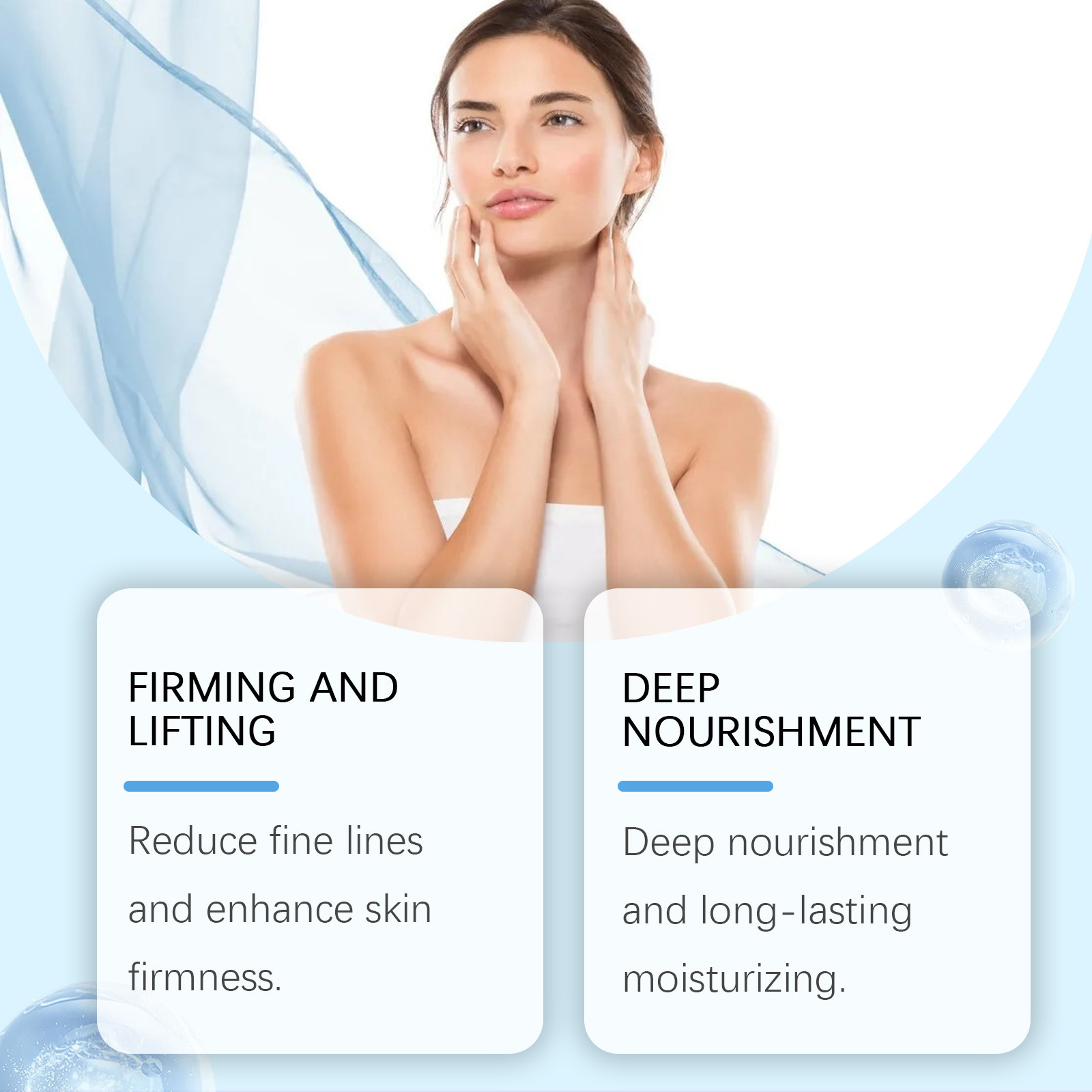 Herbal Hydrating Body Lotion with Firming Essence Moisturizing Brightening Nourishing Deep Refreshing Dryness Skin