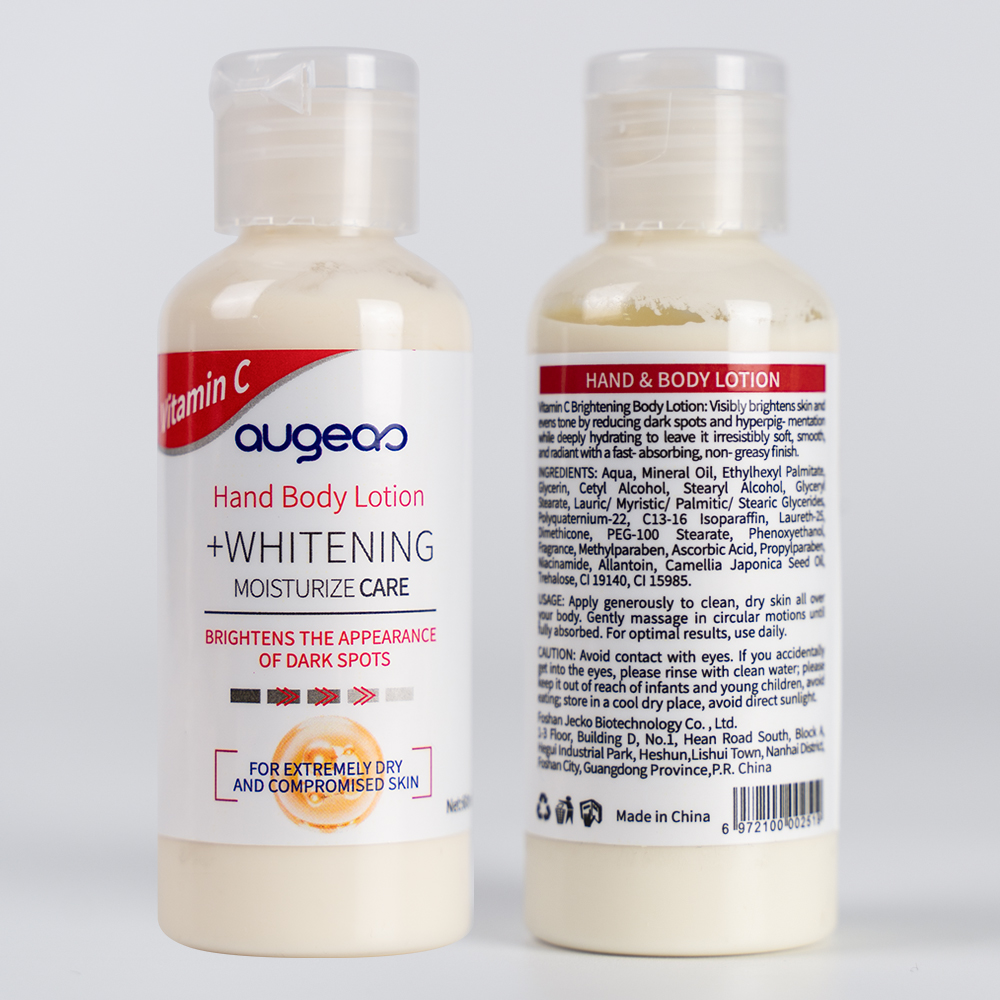 Private Label Niacinamide Sensitive Care Whitening Moisturizing Softening Non Greasy Body Lotion with Shea Butter Dry Skin