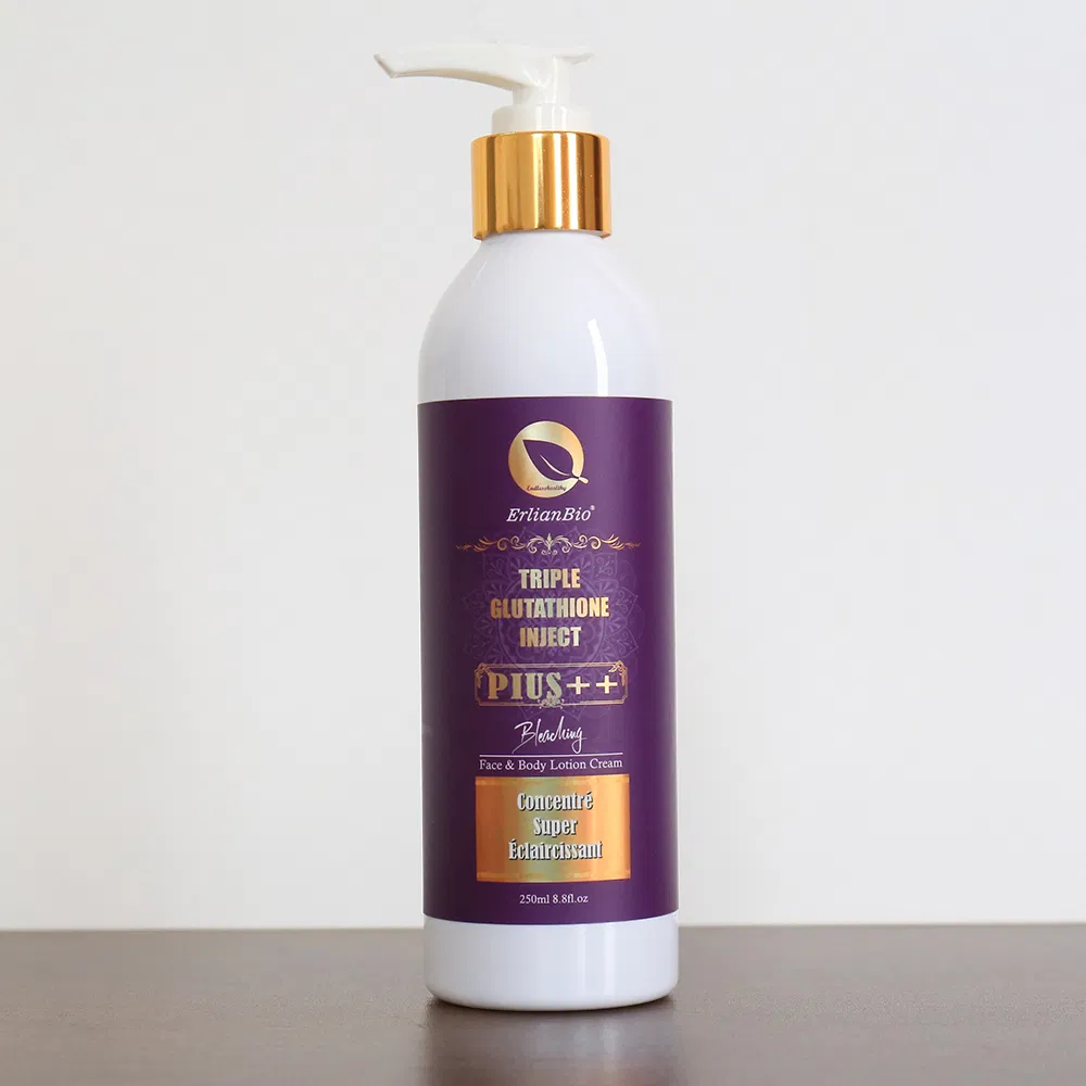 Customized Herbal Organic Skin Care Lotion Glutathione Natural Whitening Anti-Spot Body Lotion