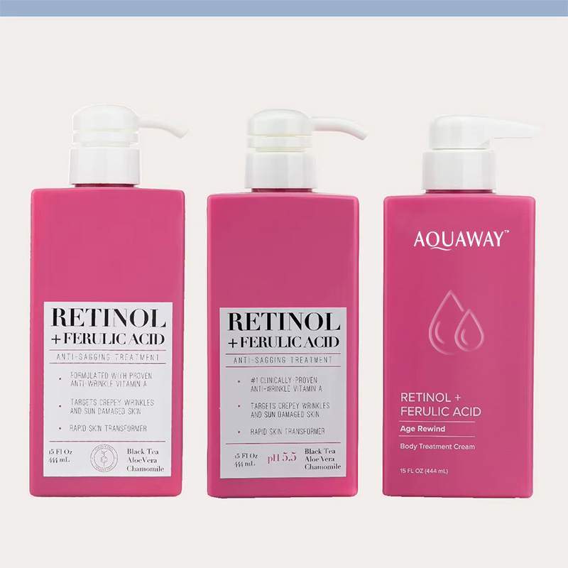 Rich Repair Nourishing Moisturizing Body Cream Safe Floral Scented Shea Butter Retinol Body Lotion for Dry Skin Sensitive Skin