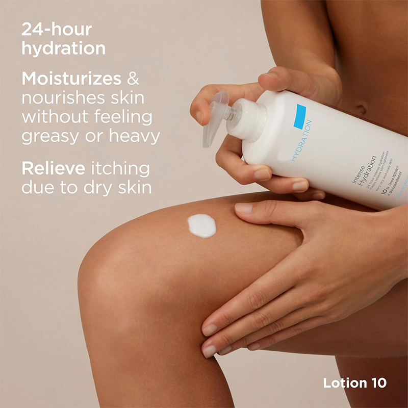 Private Label 10% Urea Body Lotion Non Greasy 24H Hydration Nourishes Relieves Dry Skin Itching for All Skin Types Daily Care