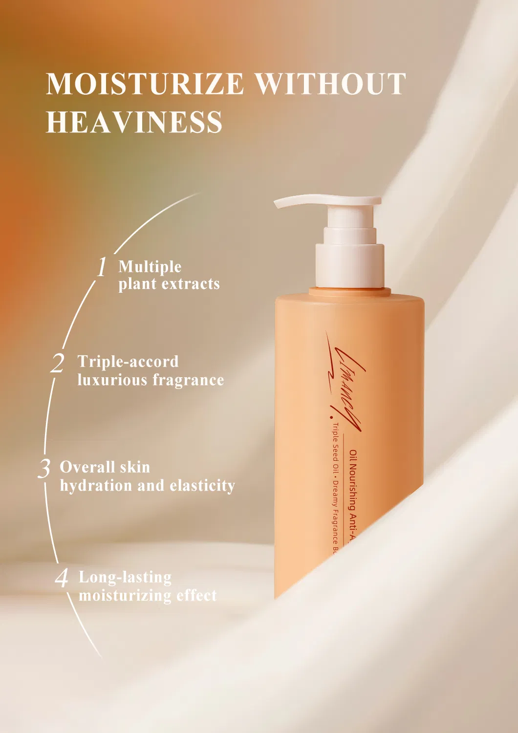 Dreamy Fragrance Anti-Aging Triple Seed Oil · Dreamy Fragrance Body Lotion