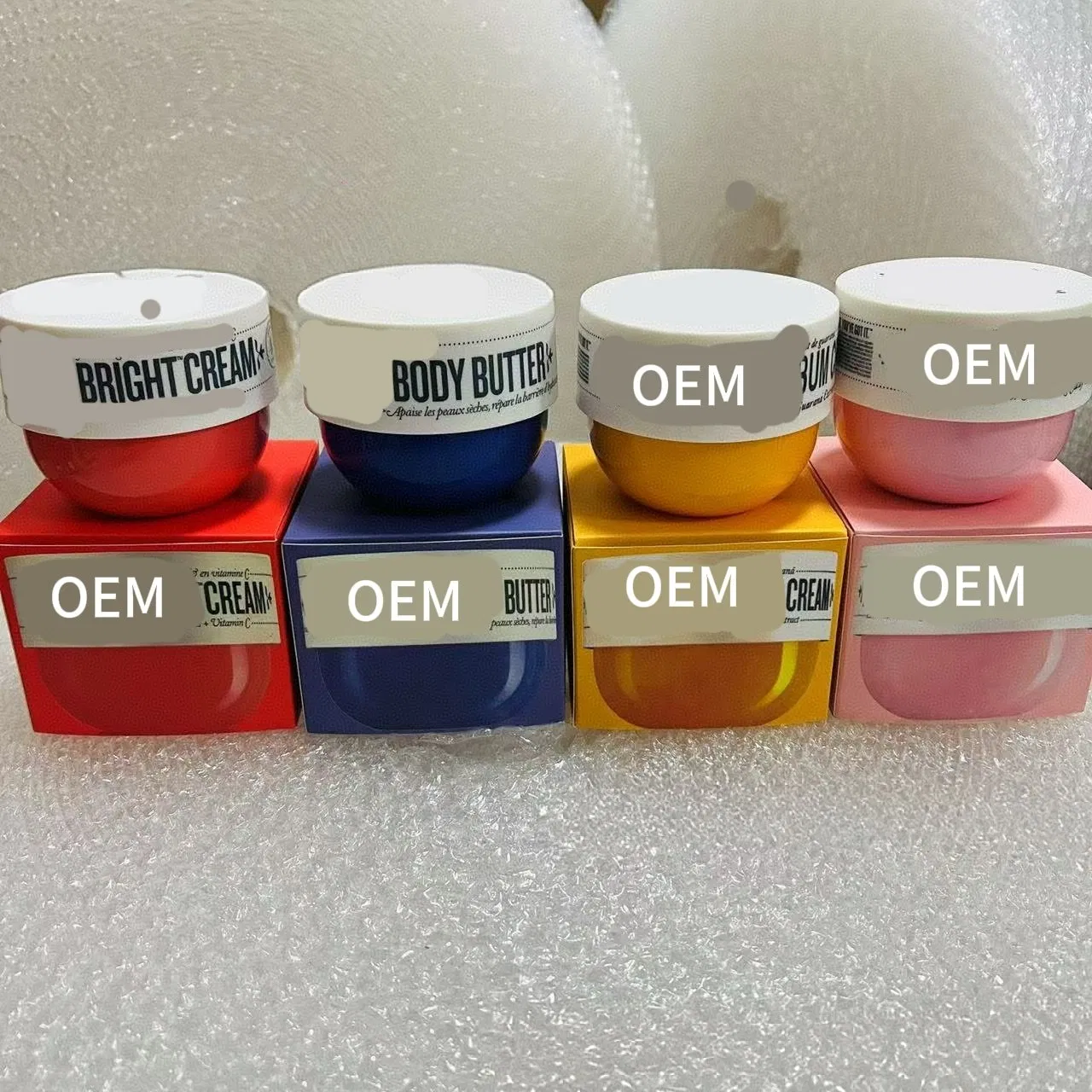 OEM ODM PP Cream Body Lotion 75ml 240ml