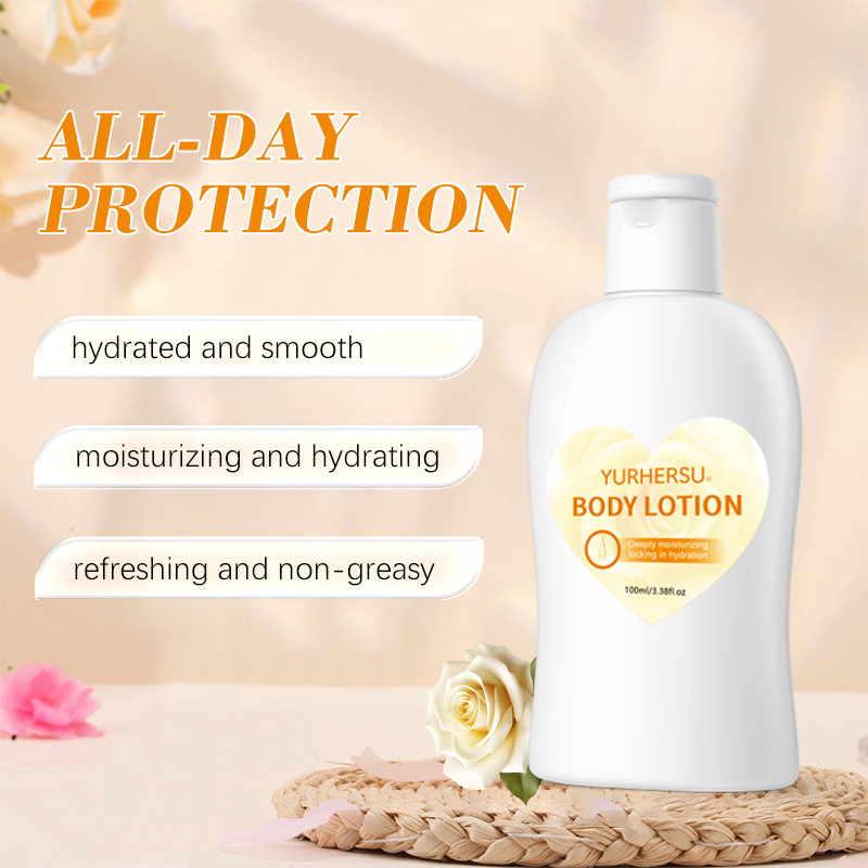 YURHERSU Essentially Enriched Body Lotion Daily Refreshing Moisturizing Turmeric Kojic Acid Lotion for Women Dry Skin