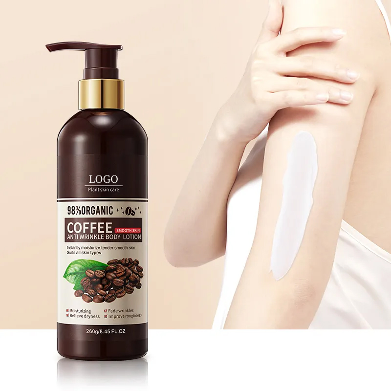 Ditong High Quality Deep Moisturizing Refreshing Easy to Absorb Improving Roughness Anti-Aging Coffee Anti Wrinkle Body Lotion
