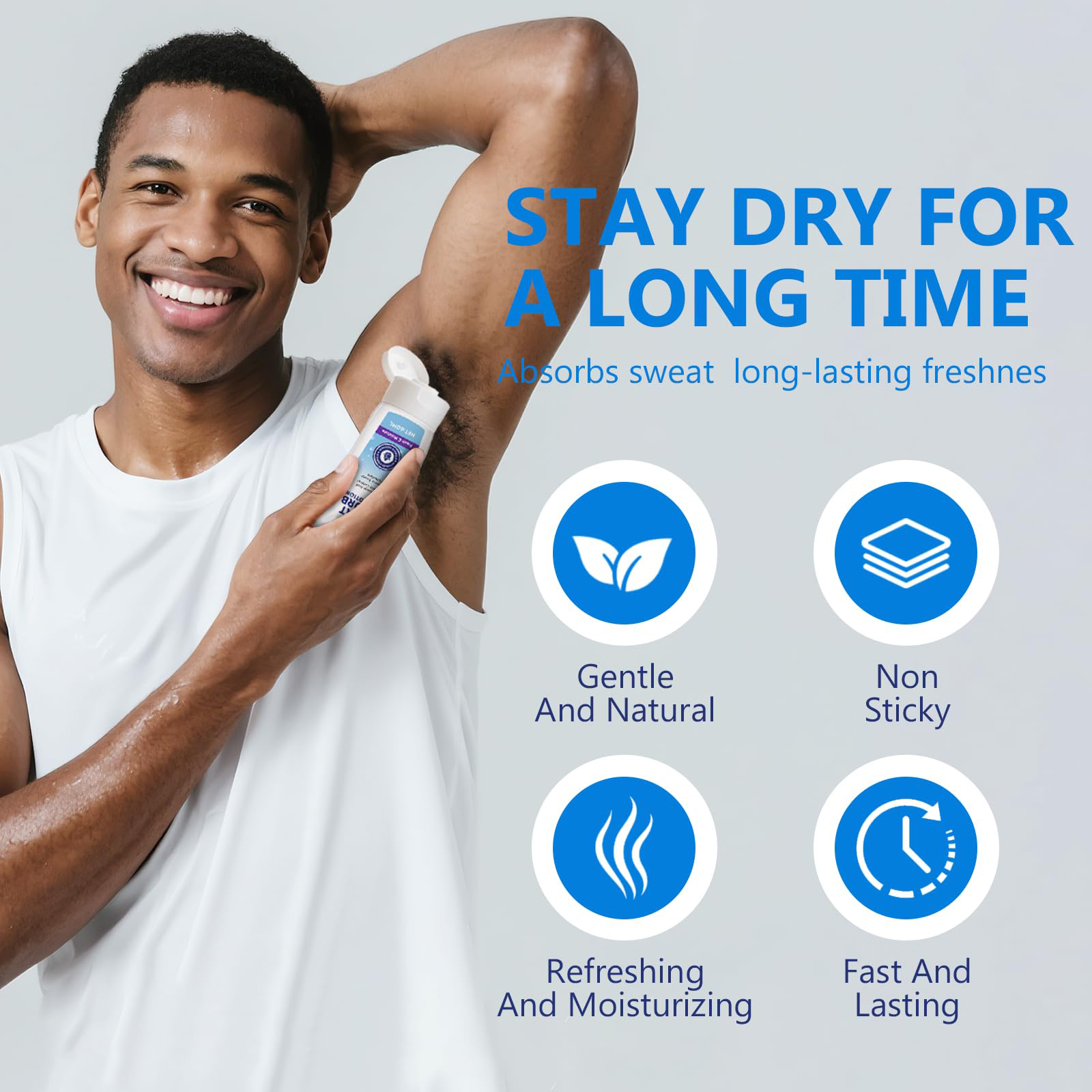 Aixin Private Label Powerful Antiperspirant Sweat Oil Control Gentle Nourishing Sweat Absorb Body Lotion