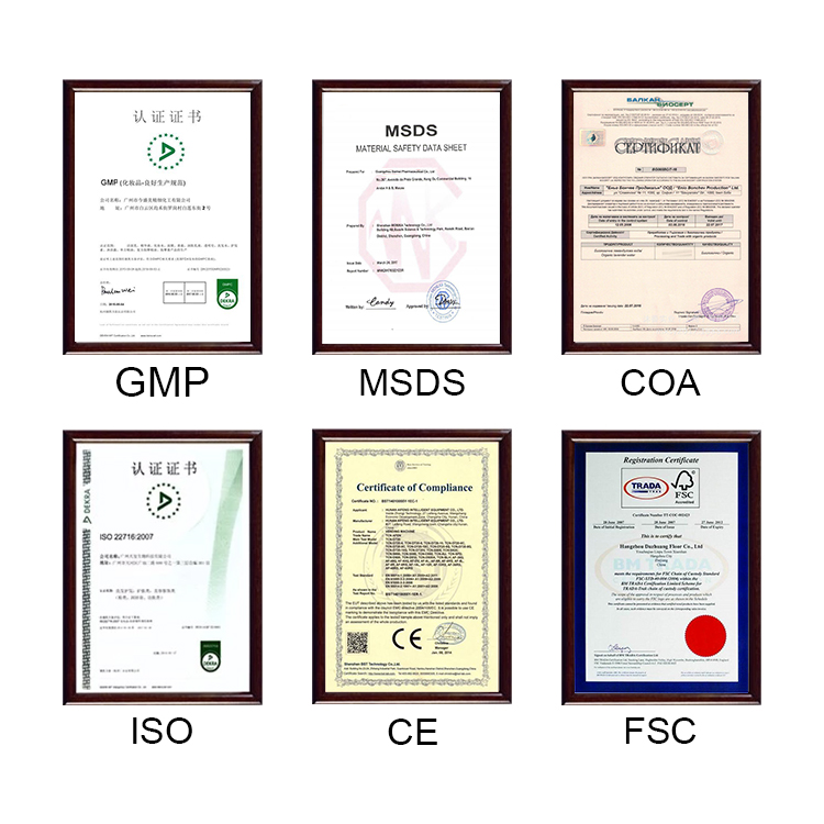 Quality Certifications