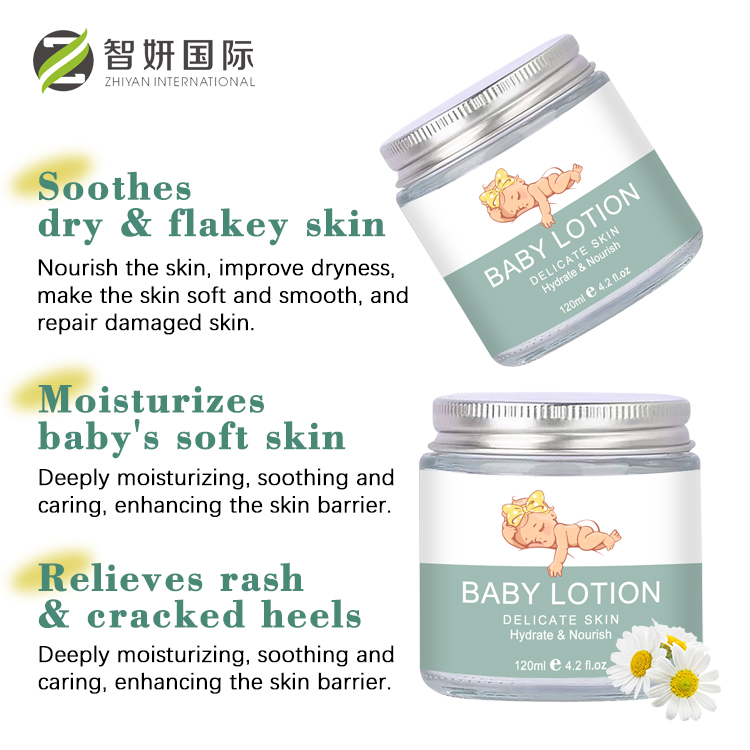 Private Label Natural Organic Sensitive Skin Care Coconuttb Oil Kids Body Lotion Nourishing Moisturizing Baby Balm Cream