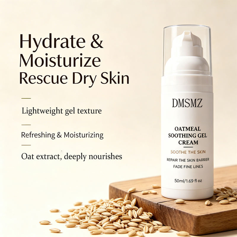 Oat Seed Water Daily Moisturizing Soothing Care Suitable for Dry Sensitive Skin Gel Body Lotion