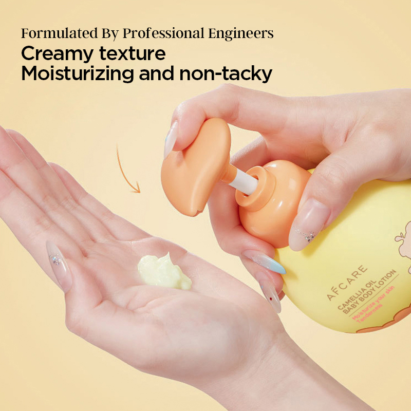 Best Baby Skin Lightening Lotion Sulfate-free Moisturizing &amp; Repair and Hyaluronic Acid &amp; Camellia Oil Pure Baby Body Lotion