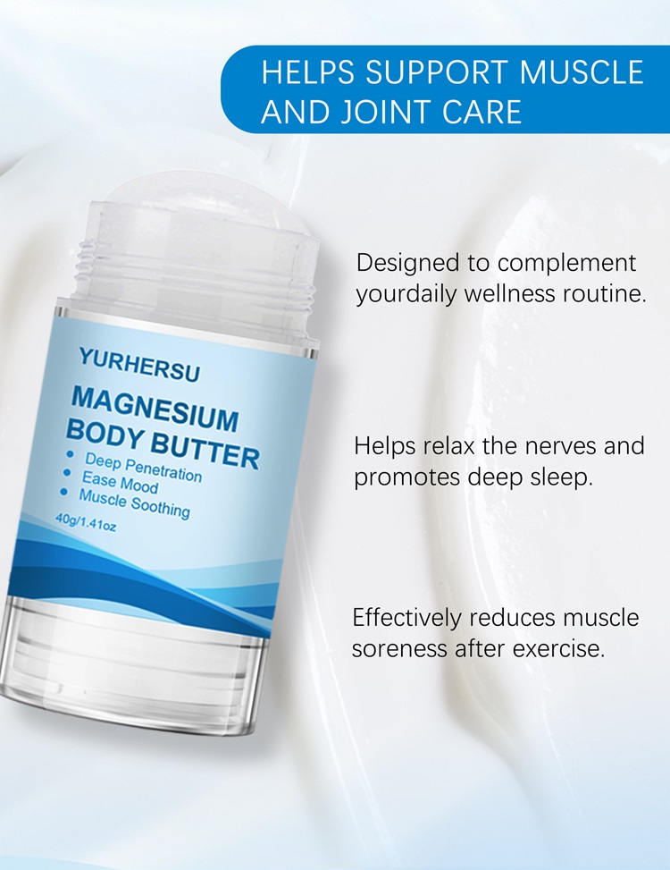 Magnesium Body Butter Application
