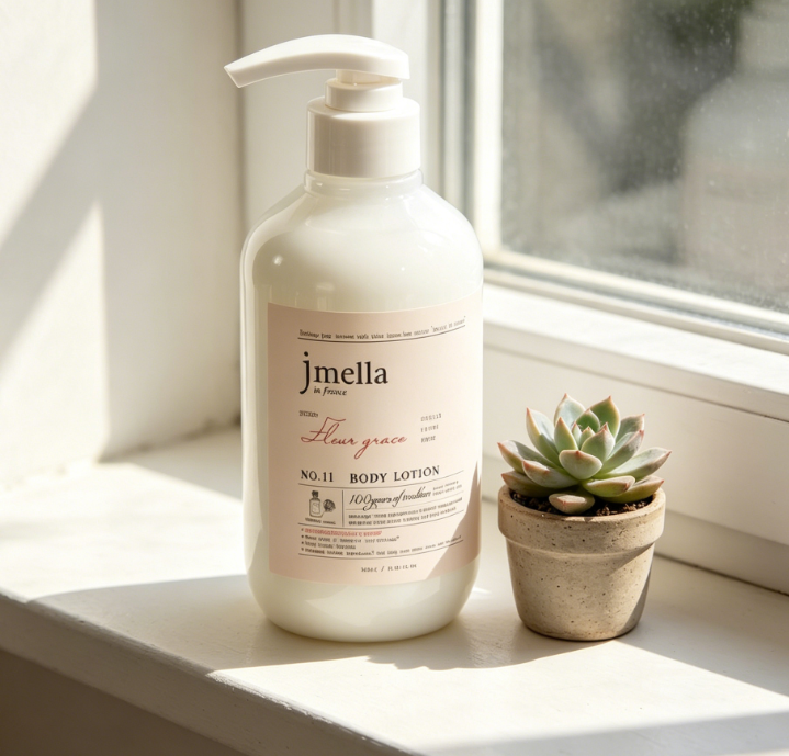JMELLA France Fleur Grace Brightening Body Lotion 500ml Even Tone Radiant Glow Vitamin C Enriched Korean Made Wholesale
