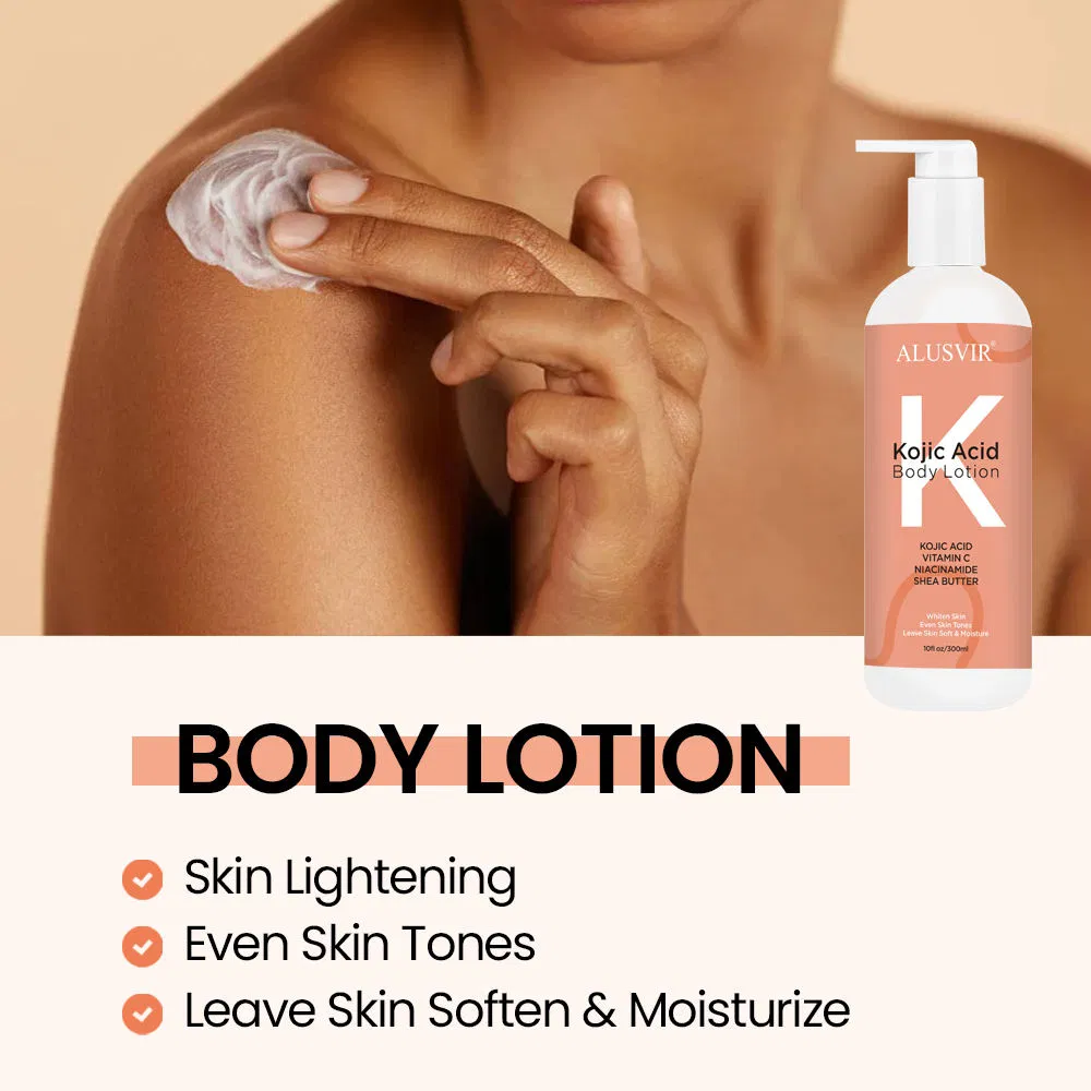 Customizer Best Organic Skin Bleach Kojic Acid Whitening Body Moisturizer Lotion
