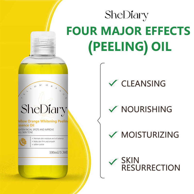OEM Skin Care Products Skin Exfoliating Peeling Essence Whitening Body Lotion Lightening Whitening Orange Peeling Essence 100ml