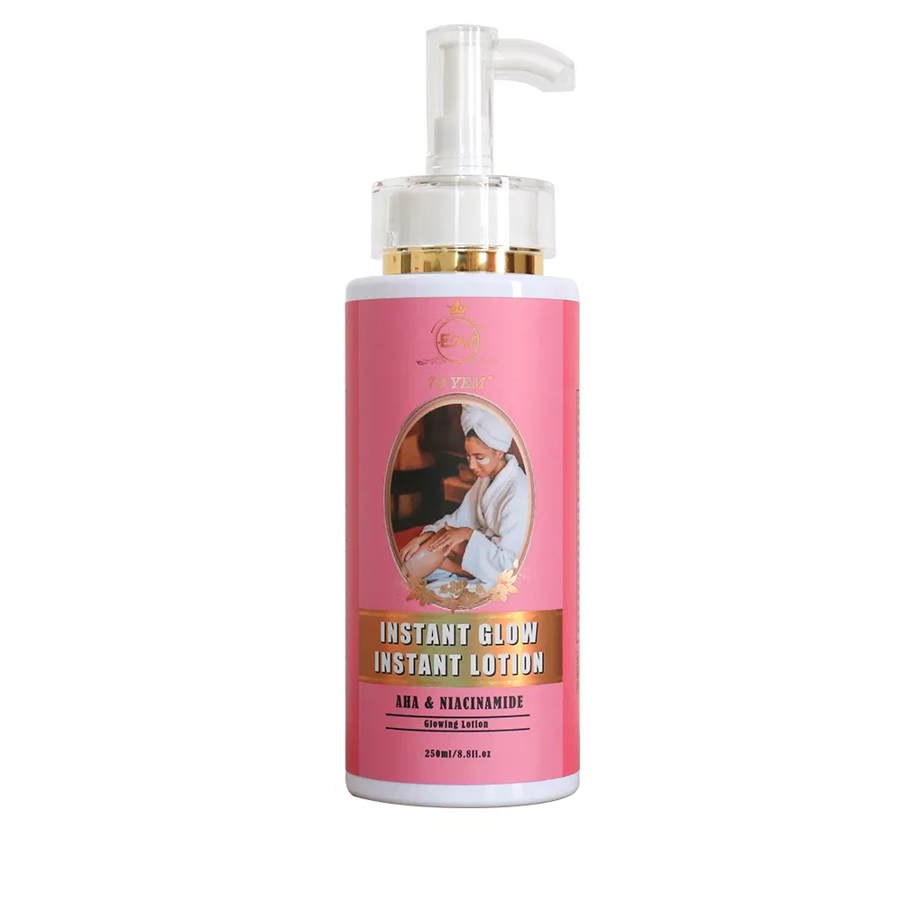 OEM/ODM Carrot Whitening Vitamin E Body Lotion Herbal Glow Body Lotion