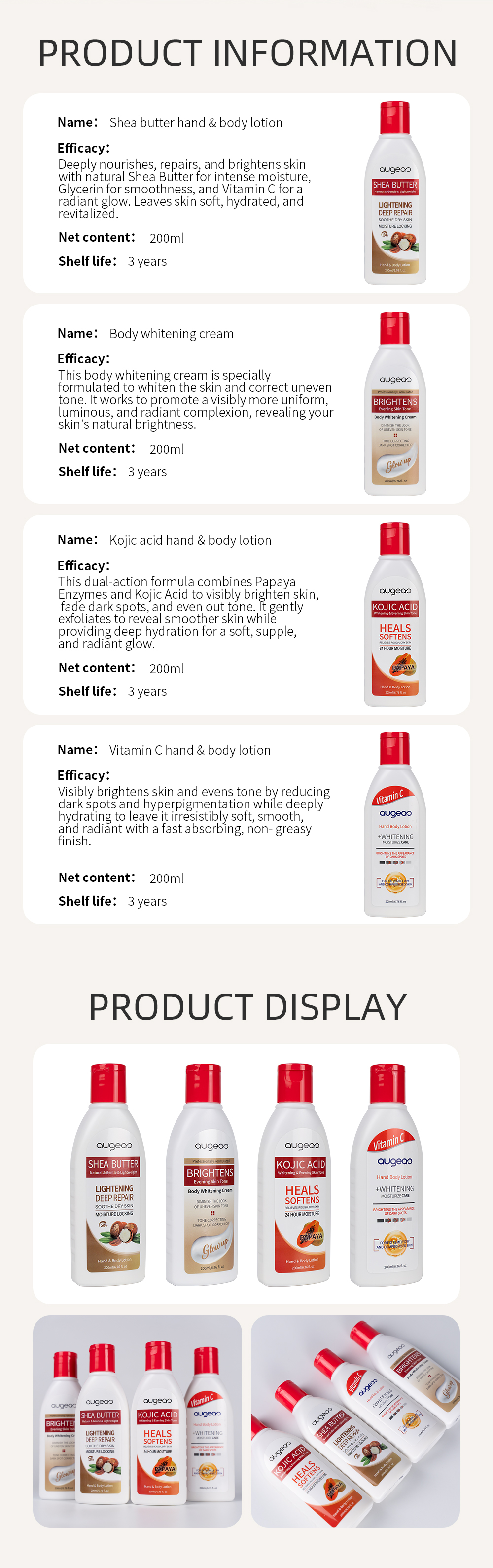 Body Whitening Cream 10