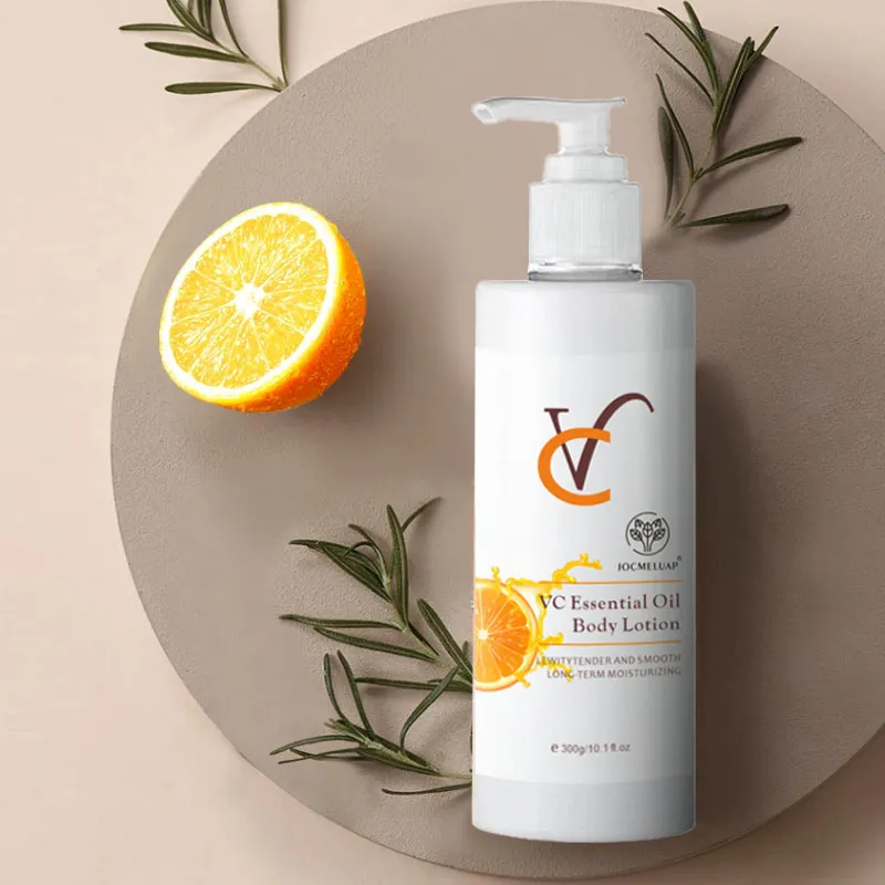 Private Label Natural Moisturizing Black Skin Lightening Whitening Body Lotion