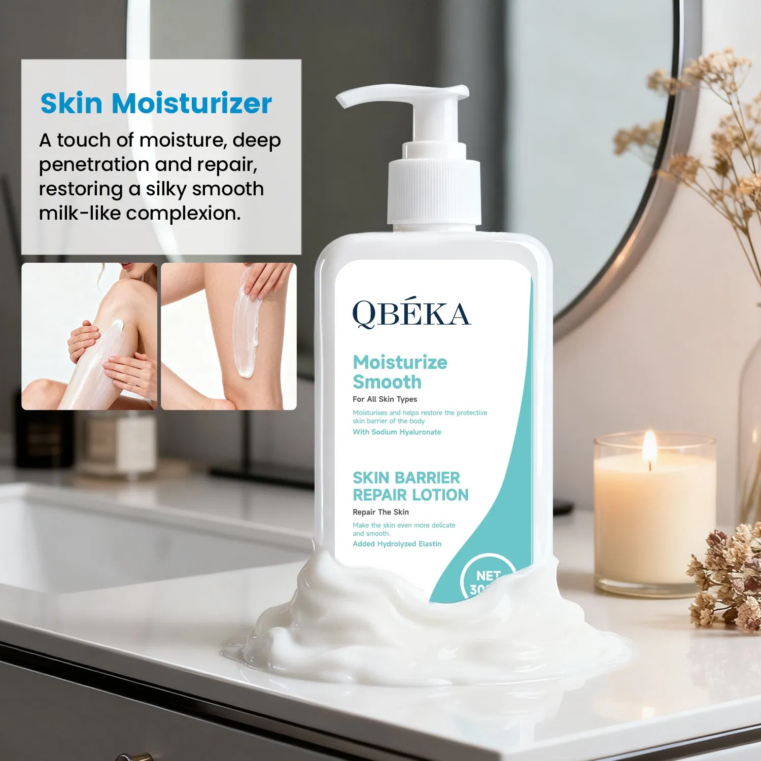 OEM ODM Organic Formula Moisturizing and Brightening Body Lotion