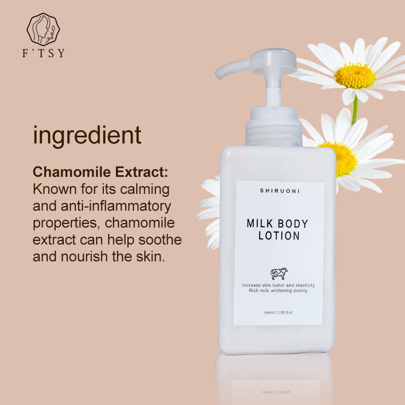 Private Label Moisturizin Cream Anti-Aging Goat Milk Body Lotion