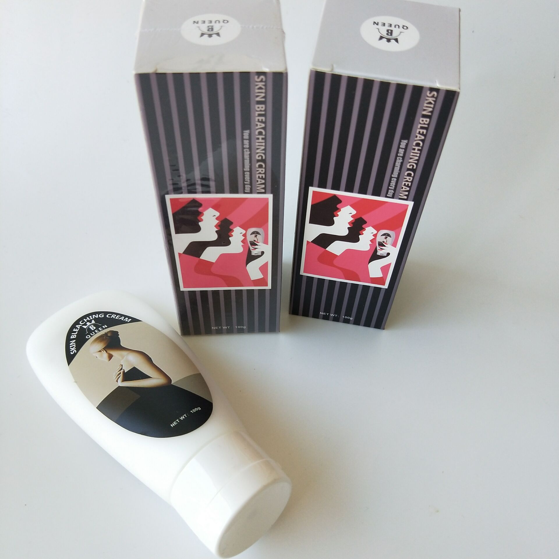 Natural Whitening and Bleaching Body Lotion for Black Skin