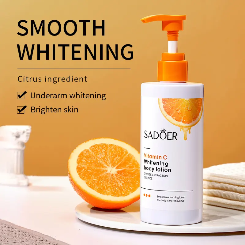 Hot Sales Vitamin C Whitening Body Lotion Moisturizes Even and Delicate for Vitamin c Lotion