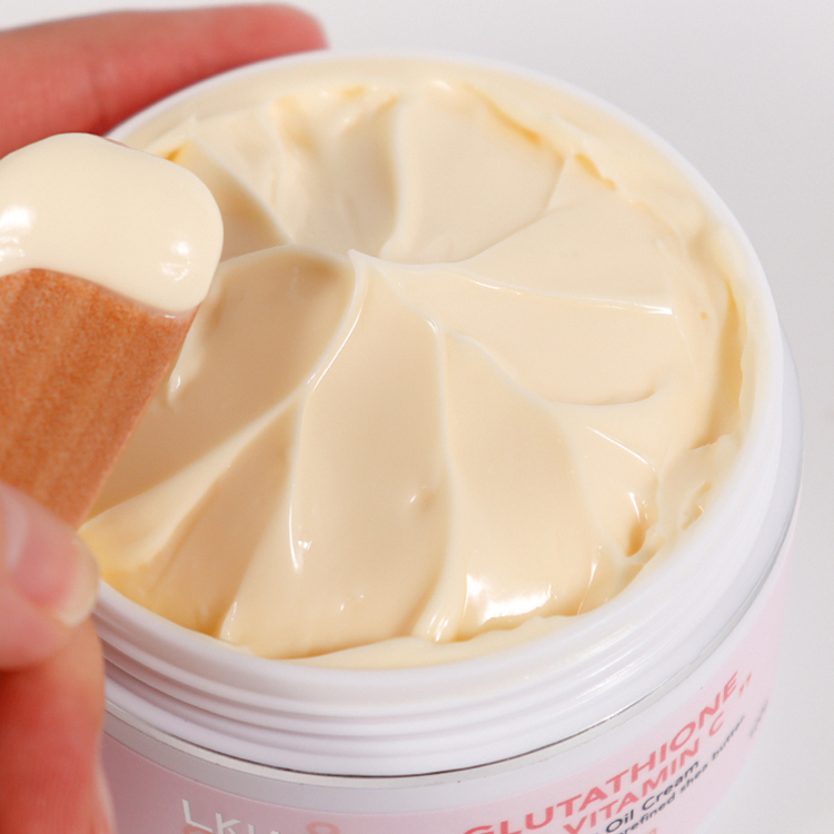 Private Label Vegan Herbal Natural Organic Vitamin C Tranexamic Acid Skin Whitening &amp; Lightening Body Lotion Shea Butter 100G