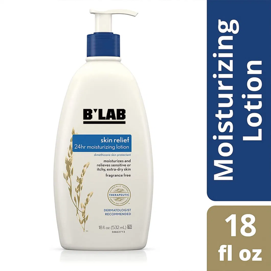 Private Label Skin Cream 48-Hour Moisture Fragrance-Free Moisturizing Body Lotion