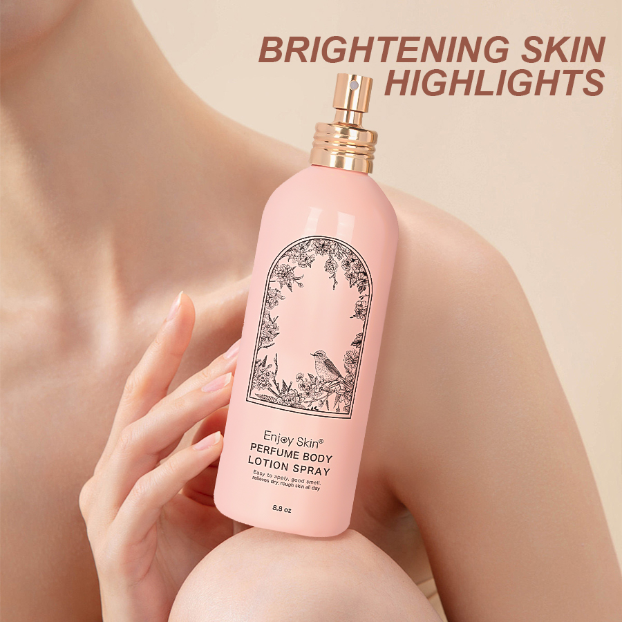 Luxury Body Care Moisturizing Hydrating Niacinamide Romantic Long Lasting Fragrance Body Lotion Spray