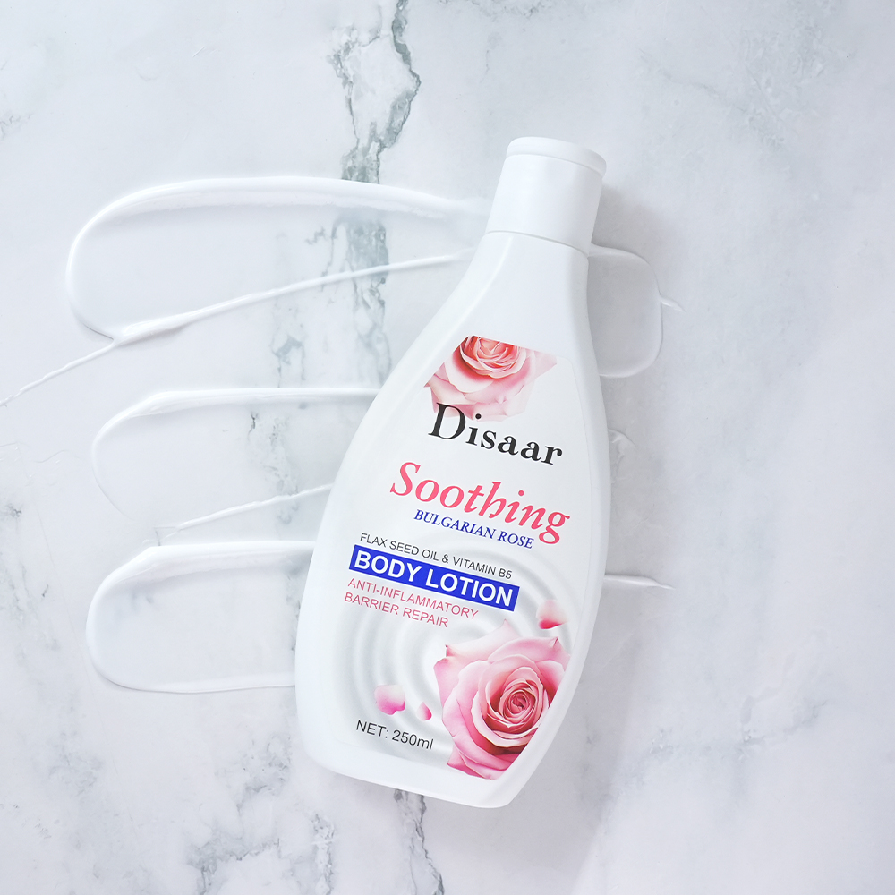 Luxury Rose Body Lotion Pemutih 24h Moisturizing Hydrating Skin Barrier Repair Dry Sensitive Skin Care Body Lotion