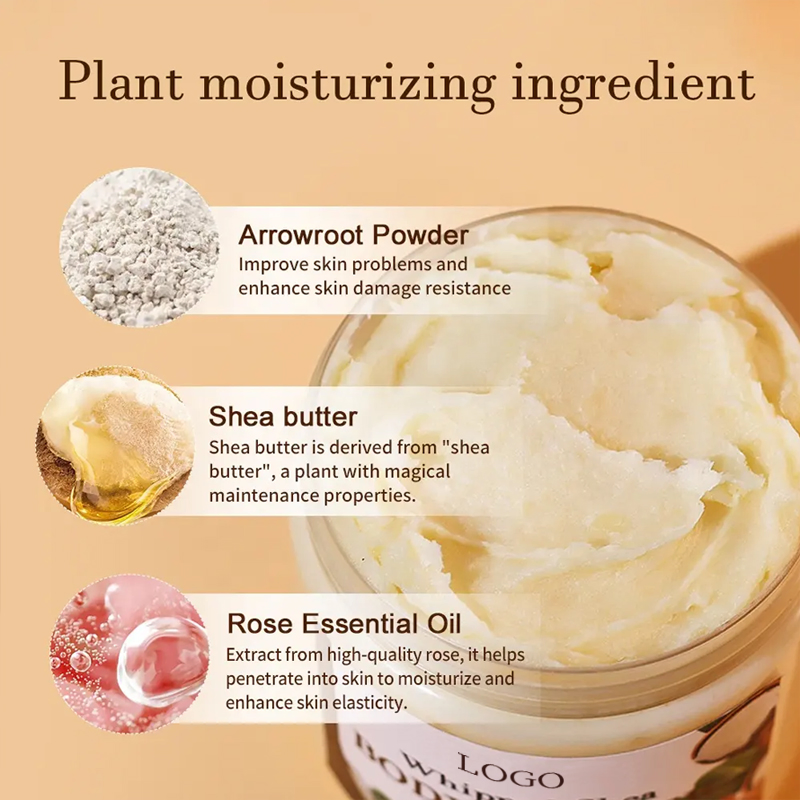 Ditong High Quality Organic Shea Butter Dry Skin Nourishing Moisturizing Body Lotion