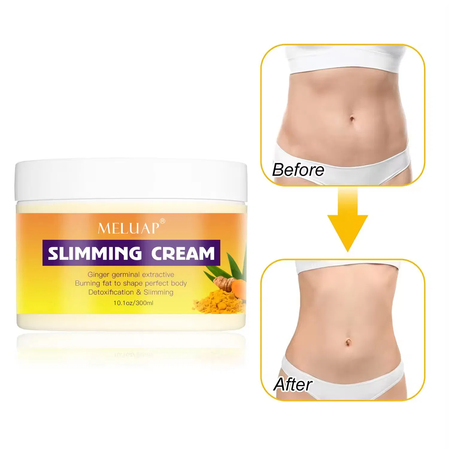 Hot Slimming Lotion for Body Belly Effective Organic Ginger Fat Burner Weight Loss Slimming Lotion