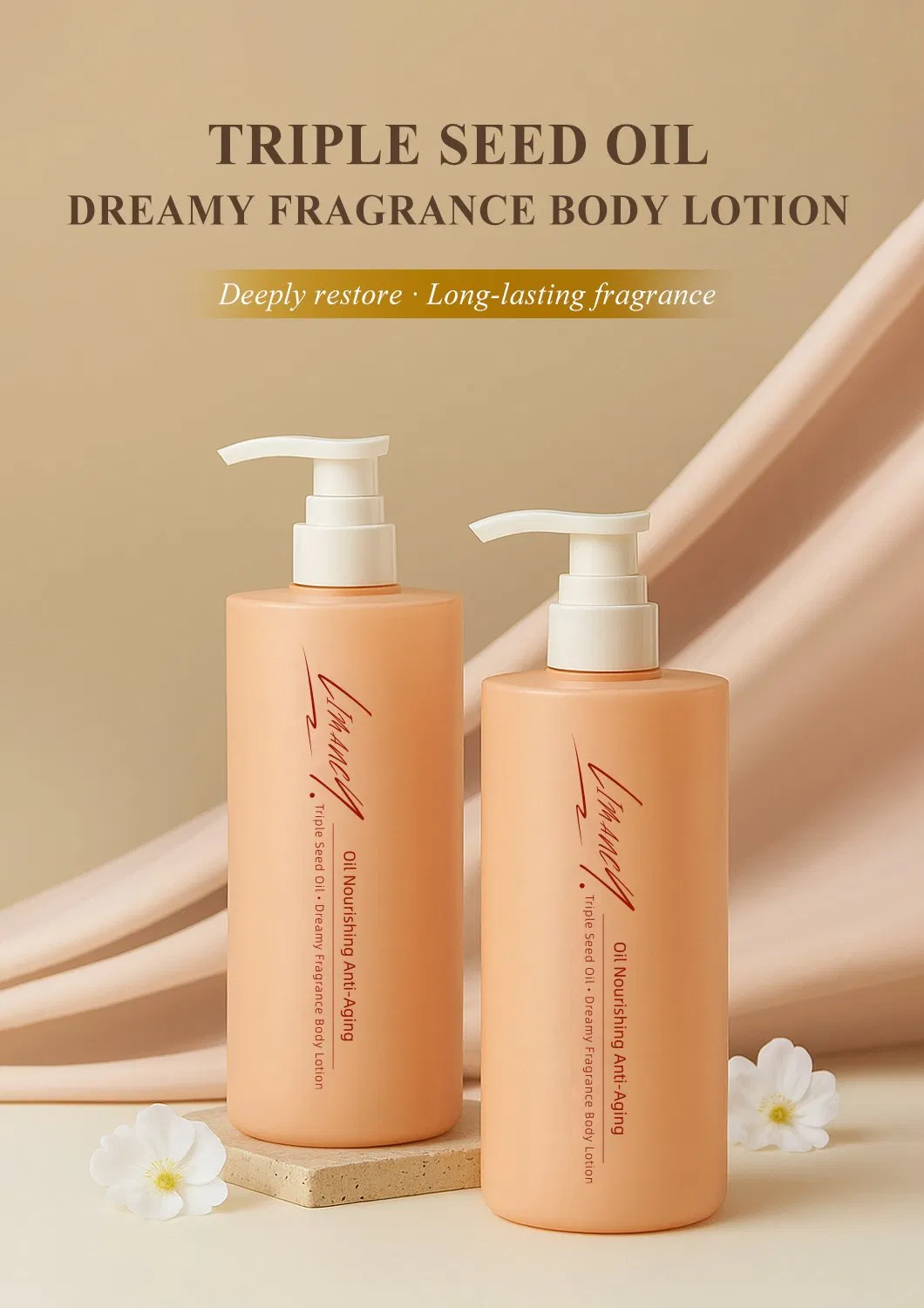 Dreamy Fragrance Anti-Aging Triple Seed Oil · Dreamy Fragrance Body Lotion