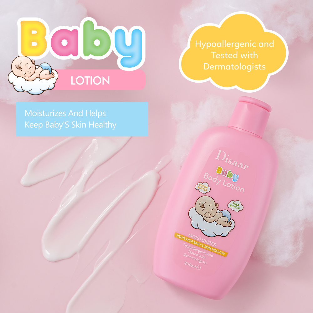 Organic Shea Butter Baby's Lotion &amp; Cream for Baby Skin Care Hydrating Moisturizing Healthy Skin Face Body Baby Lotion Cream