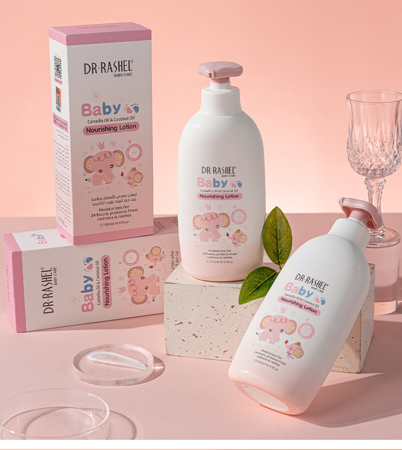 Dr Rashel 500ml New Hot Sale Baby Nourishing Lotion,Absorbs Quickly Not Stain Clothing Whitening Body Lotion