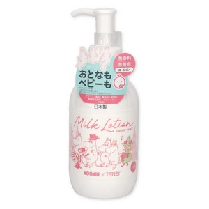 Japan TENEI Moomin Collab Additive Free Body Milk Shea Butter Meadowfoam Oil Japanese Made Lightweight Baby Lotion Sensitive