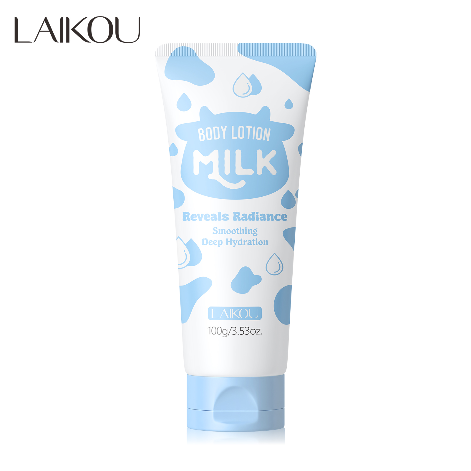 LAIKOU 100g Milk Fragrance Body Lotion Noirishing Brightening Cream for a Refreshing Experience
