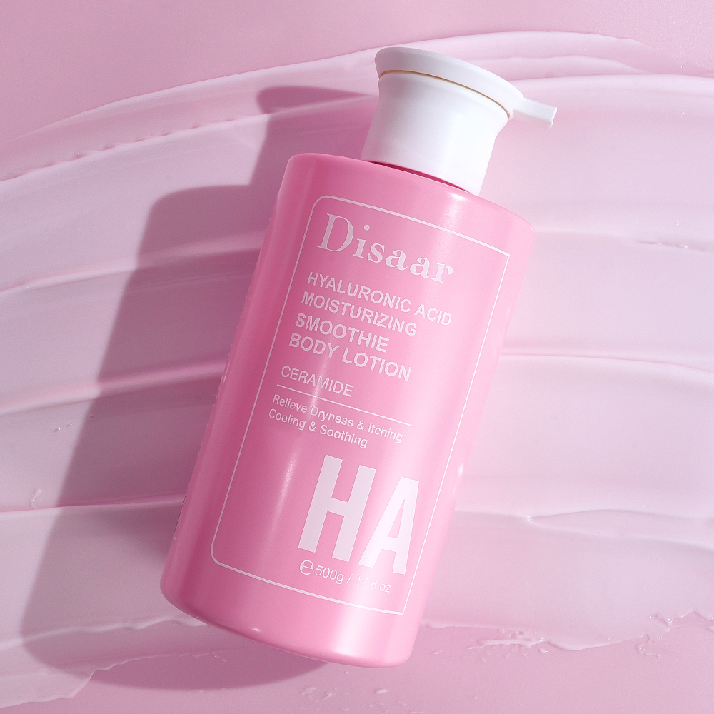 Private Label Hyaluronic Acid &amp; Ceramide Body Lotion Nourishing Moisturizing Soothing Skin Care Body Lotion Custom