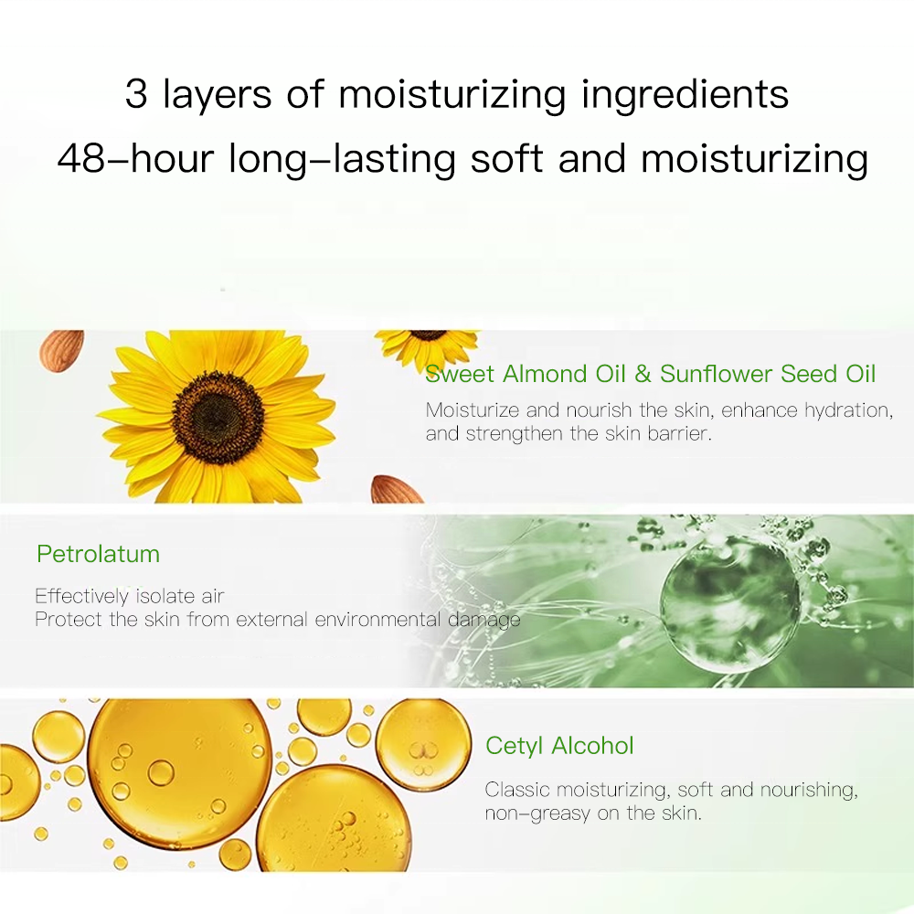 ZXIUER 550g Sweet Almond Oil Body Lotion Vitamin E Enriched Deep Hydration Cream for Dry Sensitive Skin OEM/ODM Custom Barrier