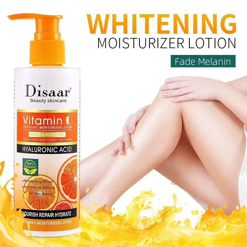 Nourishing Deep Moisturizing Organic Vitamin C Skin Whitening Body Lotion
