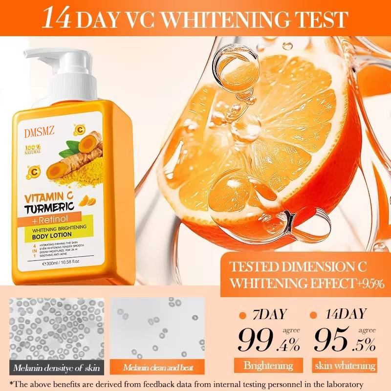 Lemon Turmeric Vitamin C Brightening Anti-Aging Body Lotion