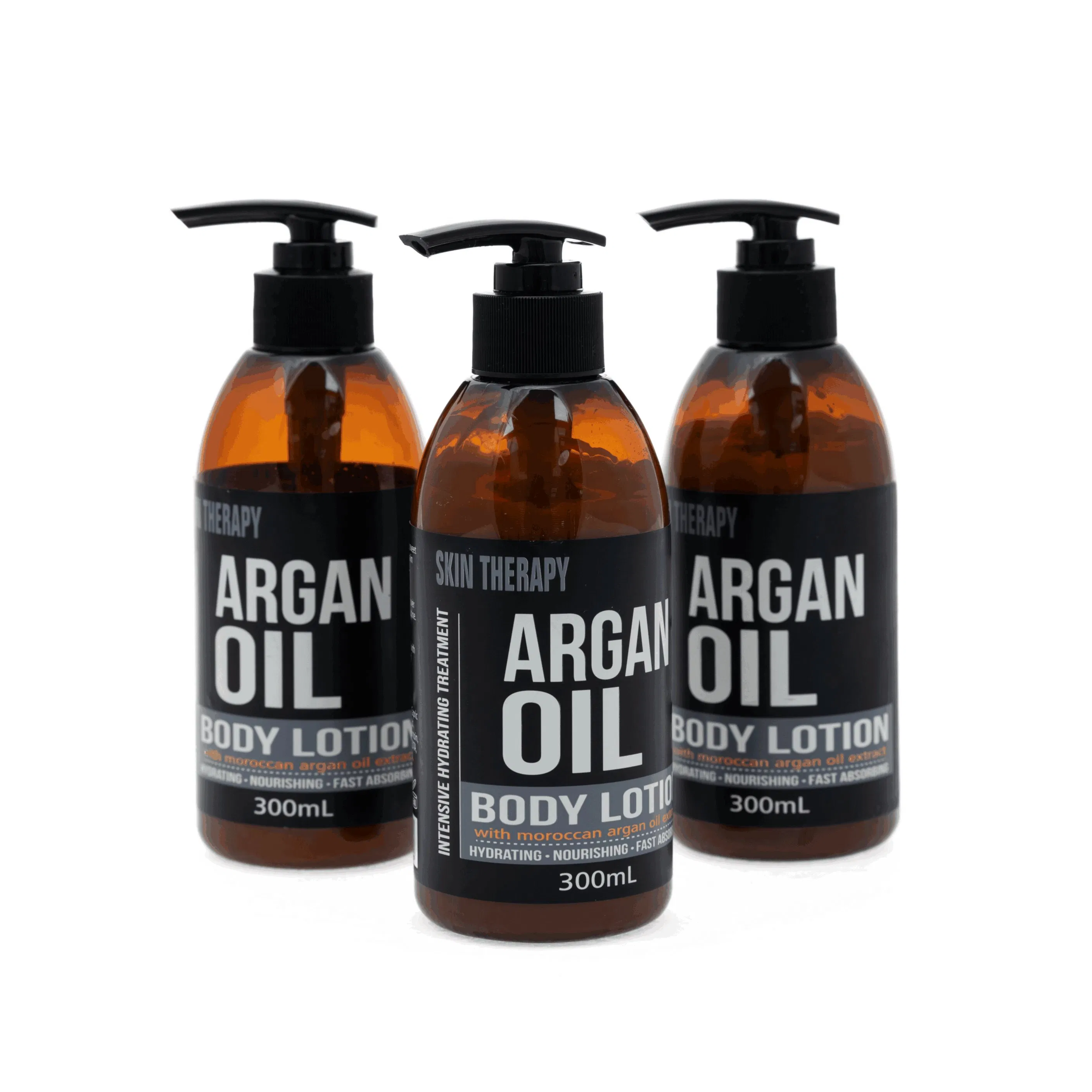 300ml Anti-Aging Argan Oil Body Lotion with Collagen and SPF 15 Protects and Firms Skin Reducing Wrinkles.