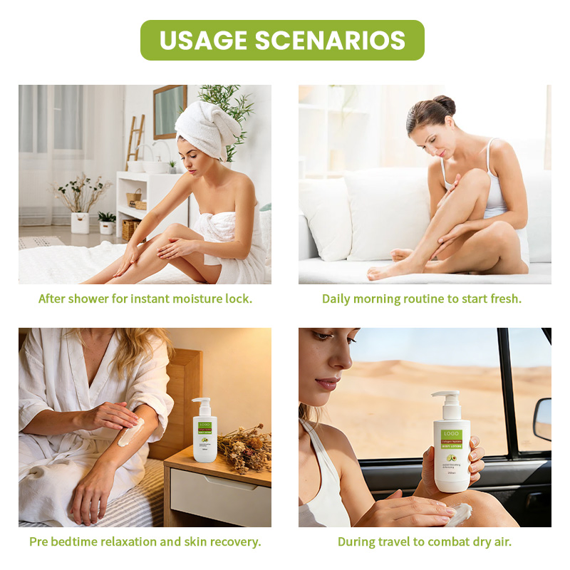 Even Tone Revitalizing Firming Skin Anti Aging Hydrating Collagen Peptides Body Lotion