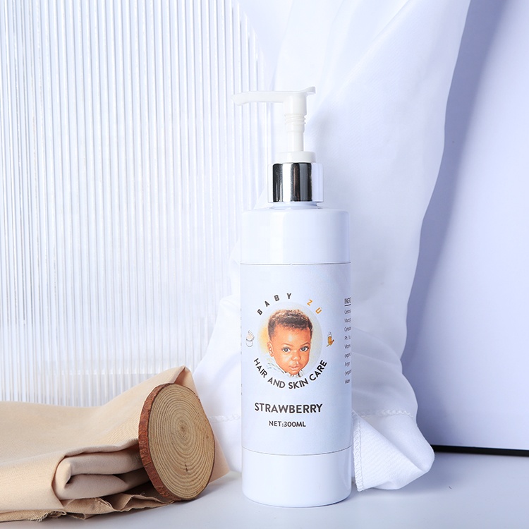 Organic Winter Baby Children's Body Lotion Nourishing Smooth Hydrating Cream Dry Skin Safe Gentle Care Private Label No