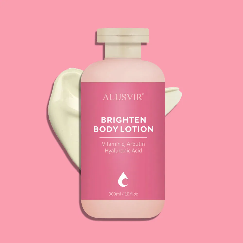 Brightening Body Lotion Vitamin C Glycolic Acid Shea Butter for Black Women
