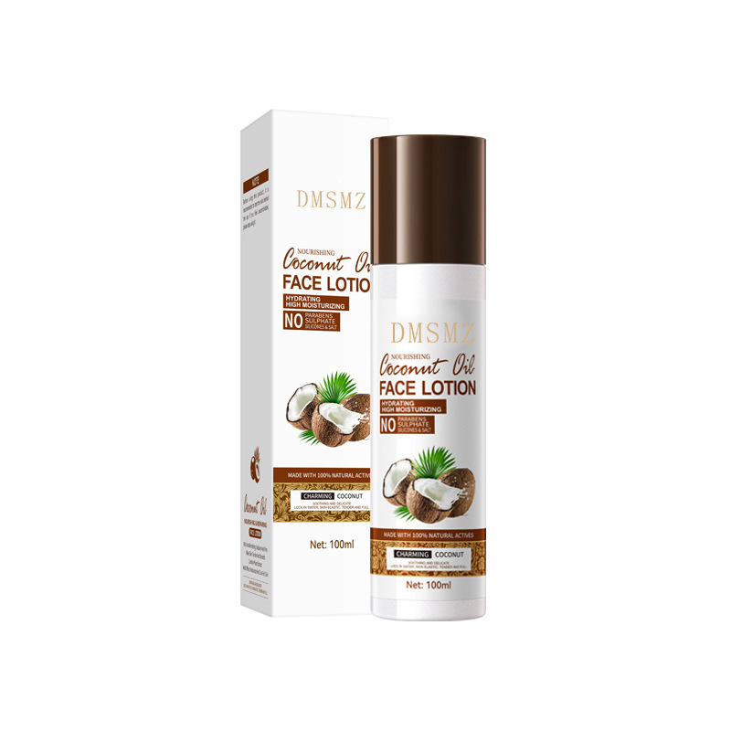 Coconut Oil Hydrating Brightening Facial Lotion