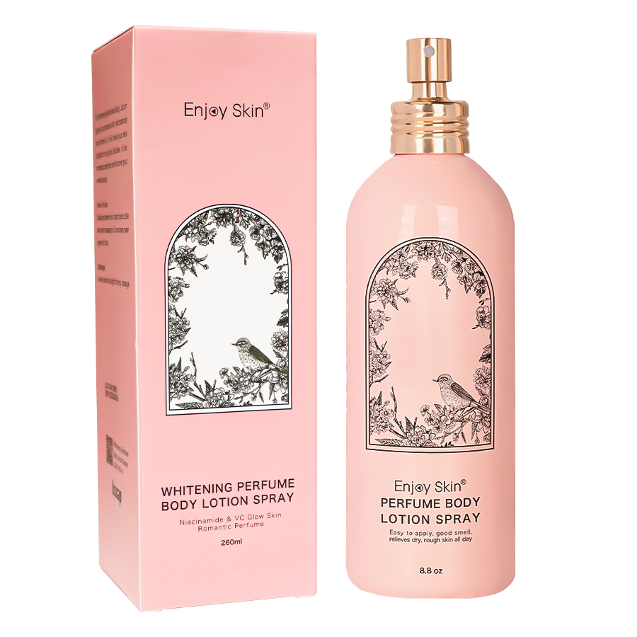 Luxury Body Care Moisturizing Hydrating Niacinamide Romantic Long Lasting Fragrance Body Lotion Spray